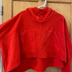 Free People Movement Fleece Crop Pullover